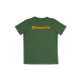 T-shirt zielony Husqvarna