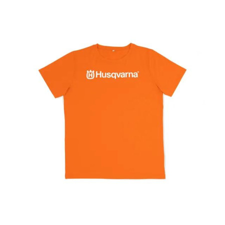 T-shirt pomarańczowy Husqvarna