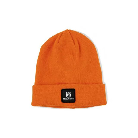 Czapka Husqvarna Merino, pomarańczowa